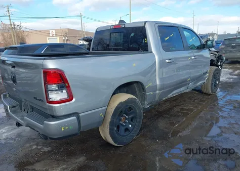 2020 Ram 1500 Big Horn 4X4 5'7 Box из США, поврежденный, VIN 1C6SRFFT7LN234427